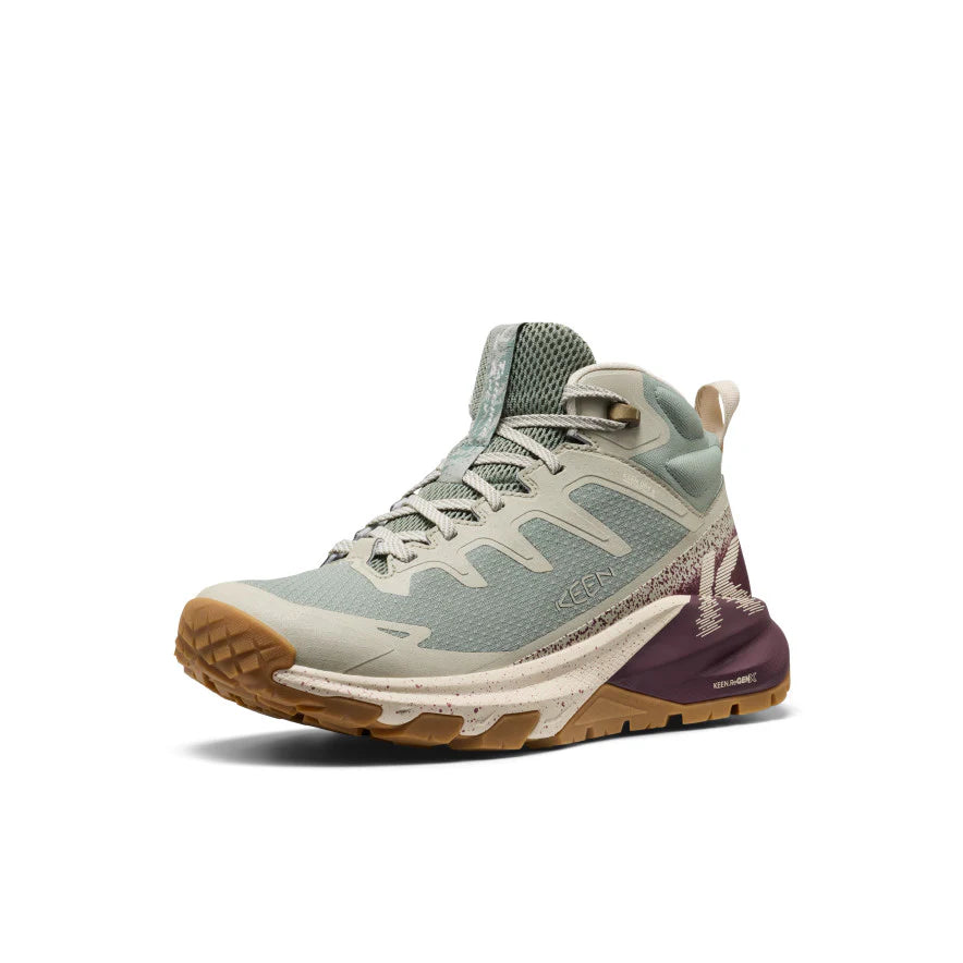 Women's Targhee Apex Waterproof Hiking Boot | Lily Pad/Fig - Image 5