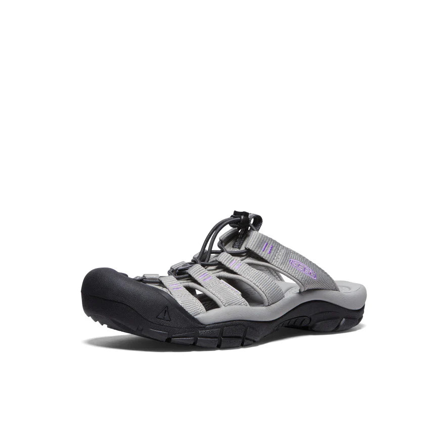 Women's Newport Slide | Drizzle/English Lavender - Image 3
