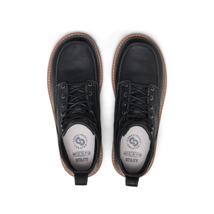 Men's San Jose 6 Boot (Aluminum Toe) | Black/Caramel Cafe - Image 4