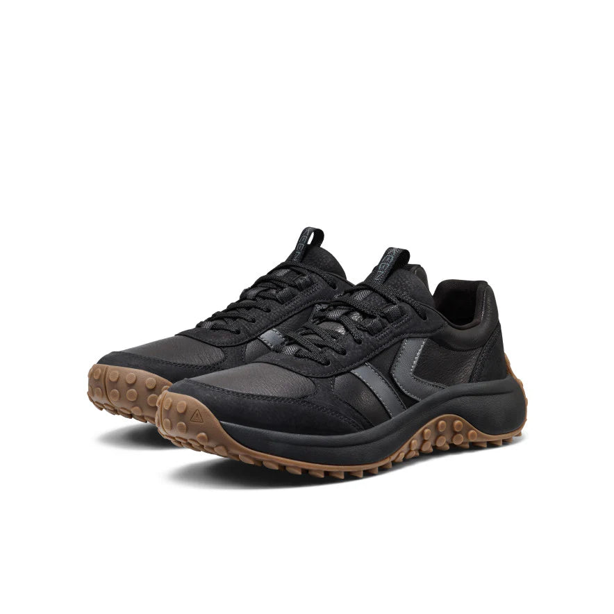 Men's KS86 Leather Sneaker | Black - Image 2