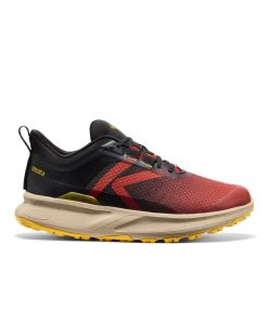 Men's 450 Dirt Waterproof Hiking Shoe  |  Red Ochre/Black