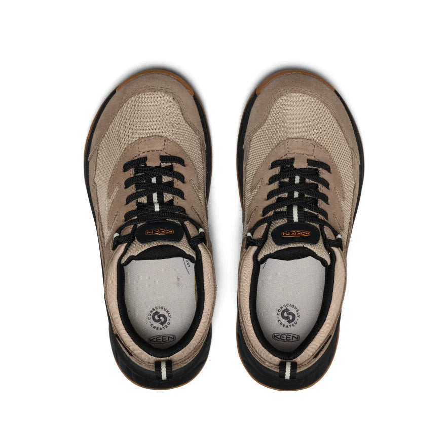 Big Kids' Hightrail Waterproof Hiking Shoe | Brindle/Oak Buff - Image 4