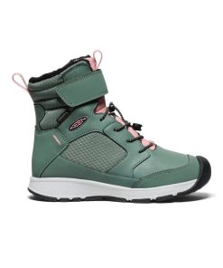 Big Kids' Skua Waterproof Winter Boot  |  Dark Forest/Rose Elegance
