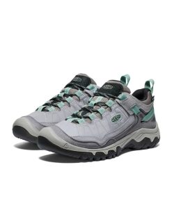 Alternative view of Women's Targhee IV Wide Waterproof Hiking Shoe  |  Alloy/Granite Green