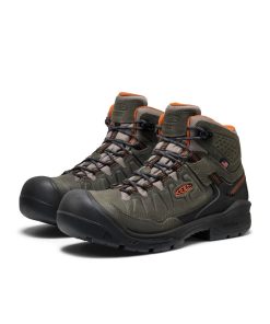 Alternative view of Men's Targhee IV Waterproof Work Boot (Carbon Toe)  |  Magnet/Black