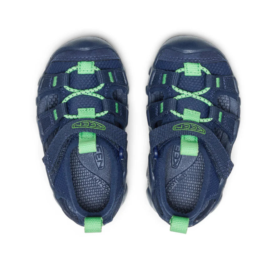 Toddlers' Hyperport H2 Sandal | Naval Academy/Vibrant Green - Image 4