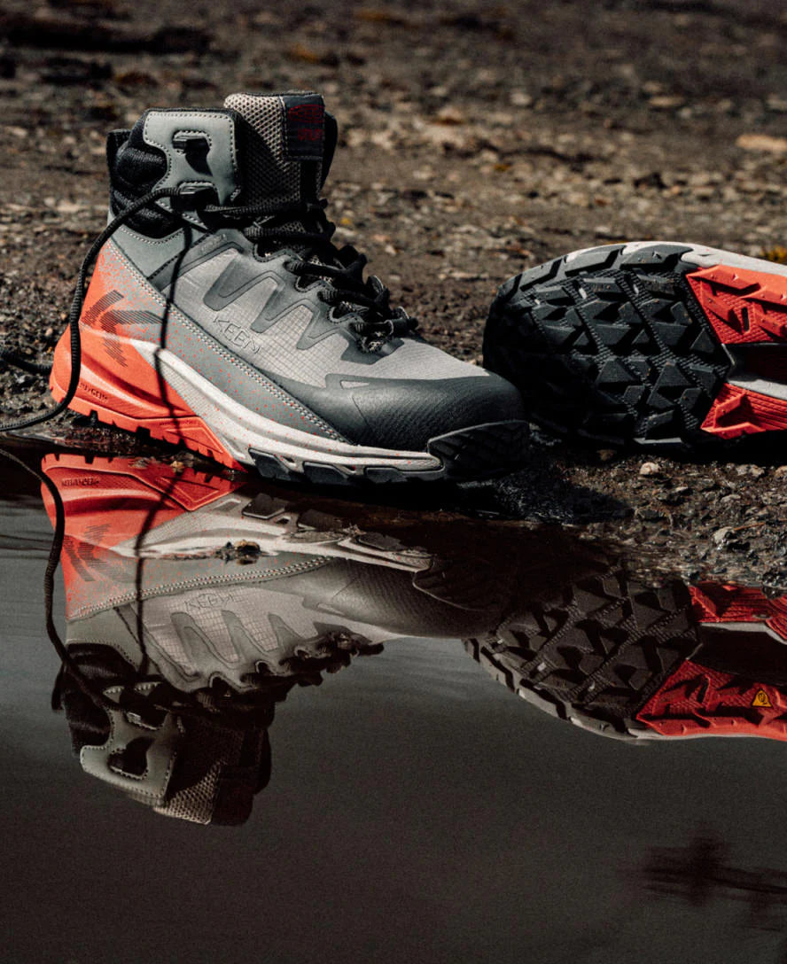 Men's Targhee Blur Waterproof Work Boot (Carbon Toe) | Steel Grey/Black - Image 9