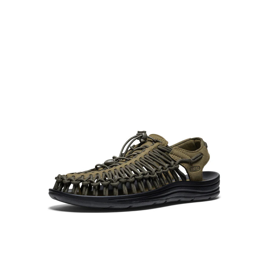 Men's UNEEK Sneaker | Dark Olive/Black - Image 2