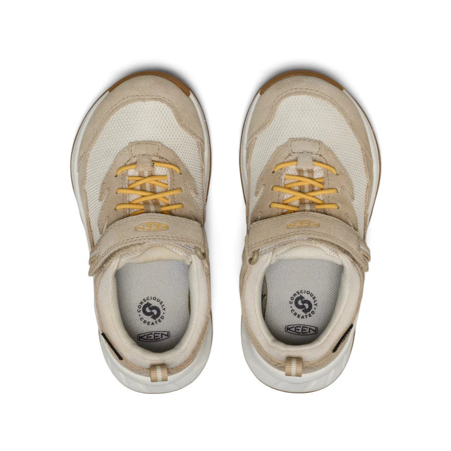 Little Kids' Hightrail Waterproof Hiking Shoe | Birch/Daffodil - Image 4