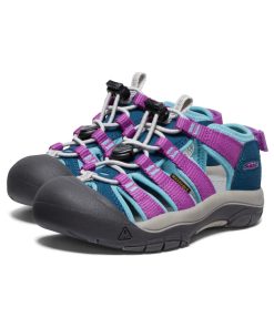 Alternative view of Little Kids' Newport Boundless Sandal  |  Legion Blue/Willowherb