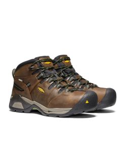Alternative view of Men's Detroit XT Waterproof Boot (Steel Toe)  |  Cascade Brown/Bronze Green
