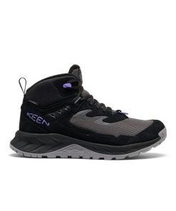 Women's Hightrail Polar Waterproof Hiking Boot  |  Black/Aster Purple