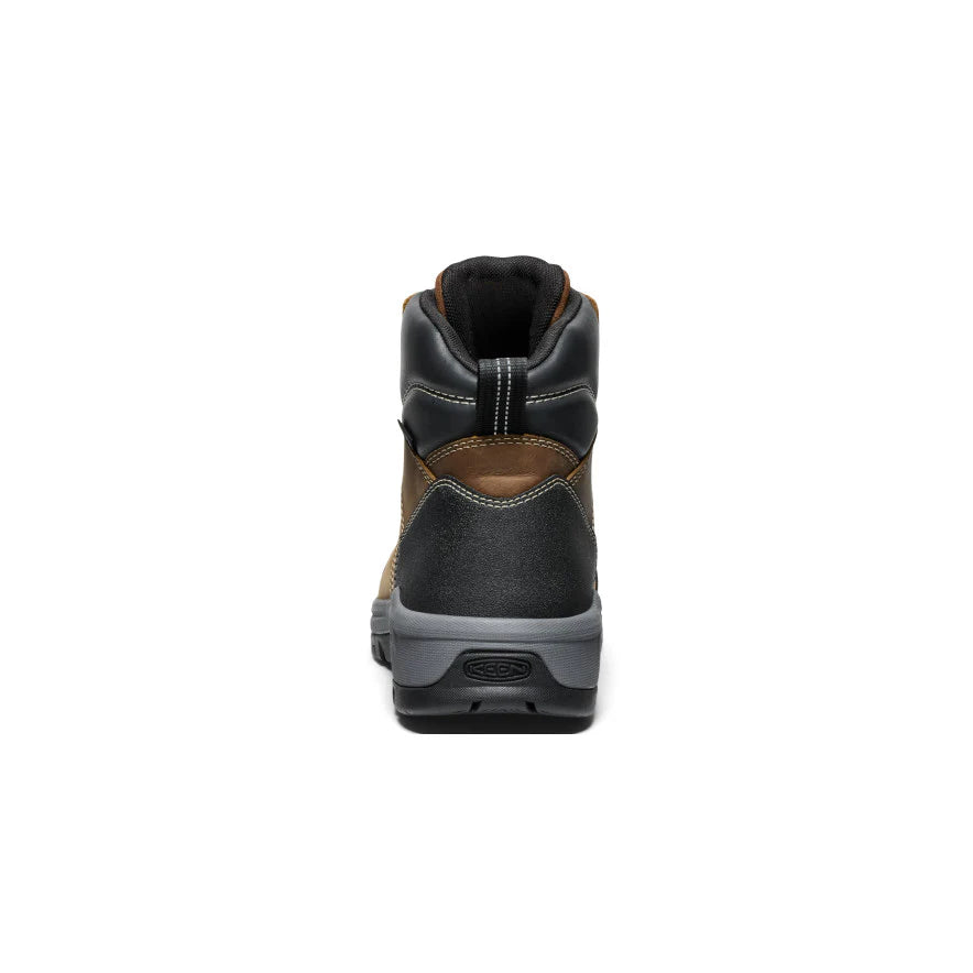 Men's Evanston 6 Waterproof Boot (Soft Toe) | Bison/Black - Image 5