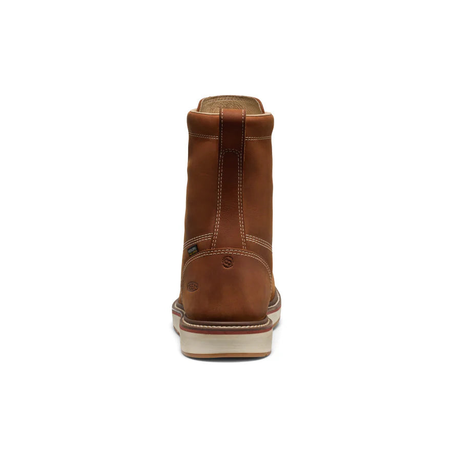Men's Liberty 8 Waterproof Boot (Soft Toe) | Leather Brown/Birch - Image 3