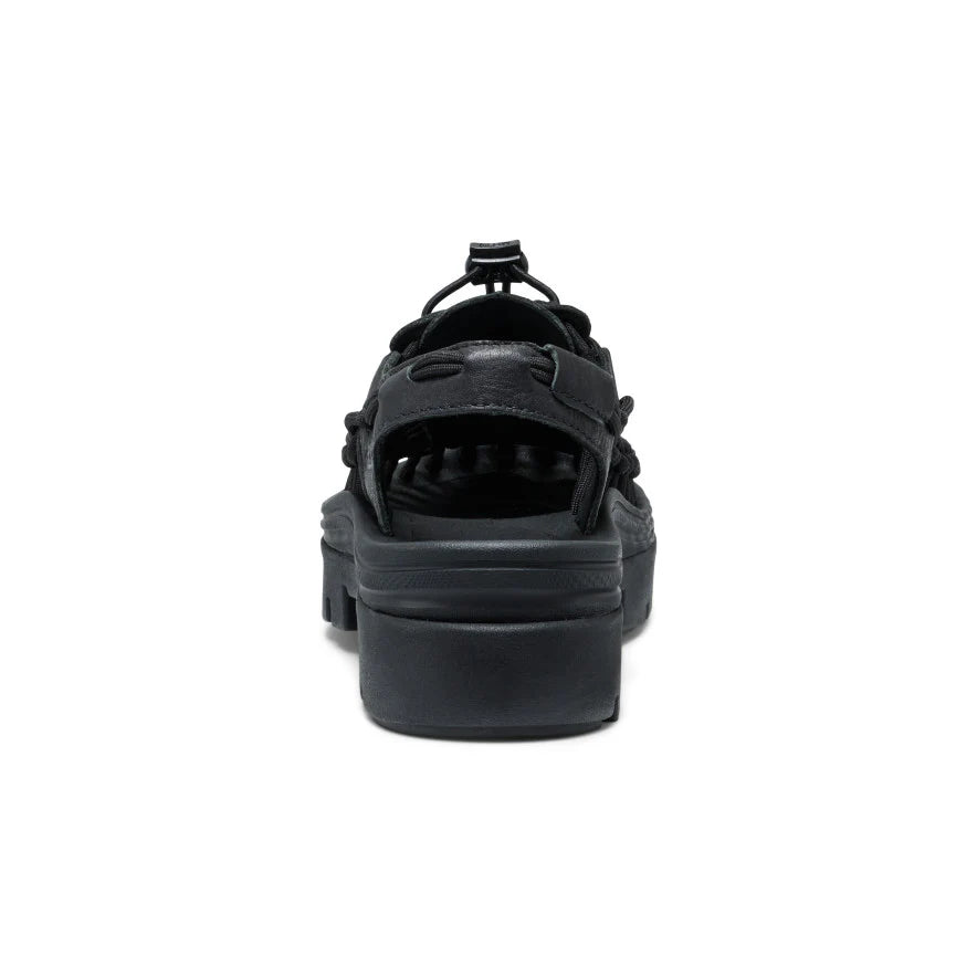 All Gender UNEEK PLT Sneaker | Black Smooth Lea - Image 5