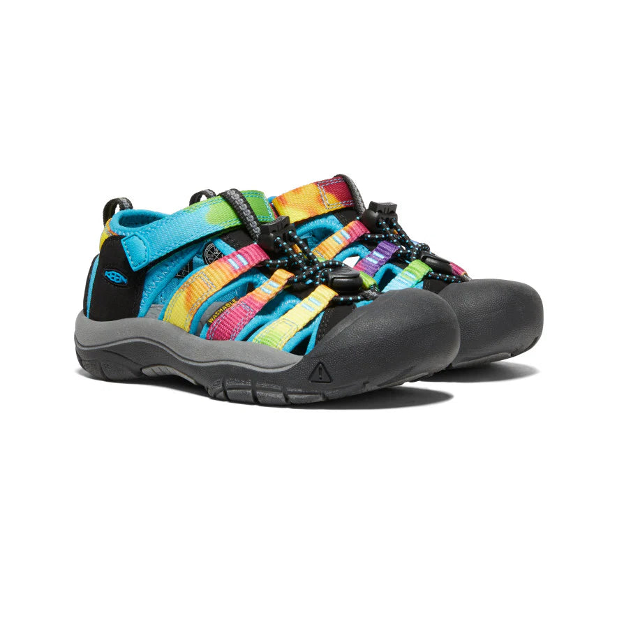 Little Kids' Newport H2 | Rainbow Tie Dye - Image 2