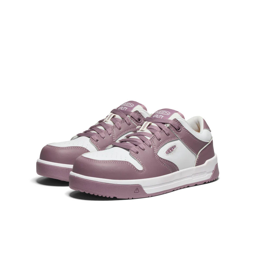 Women's Overton Work Shoe (Carbon Toe) | Toadstool/Star White - Image 2