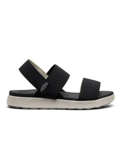 Women's Elle Backstrap Sandal Wide  |  Black