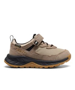 Little Kids' Hightrail Waterproof Hiking Shoe  |  Brindle/Oak Buff