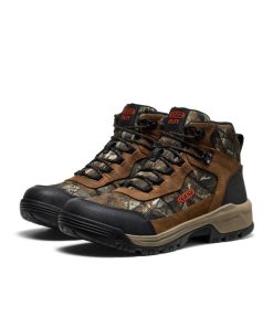 Alternative view of Men's Skokie Waterproof Work Boot (Soft Toe)  |  Camo/Black