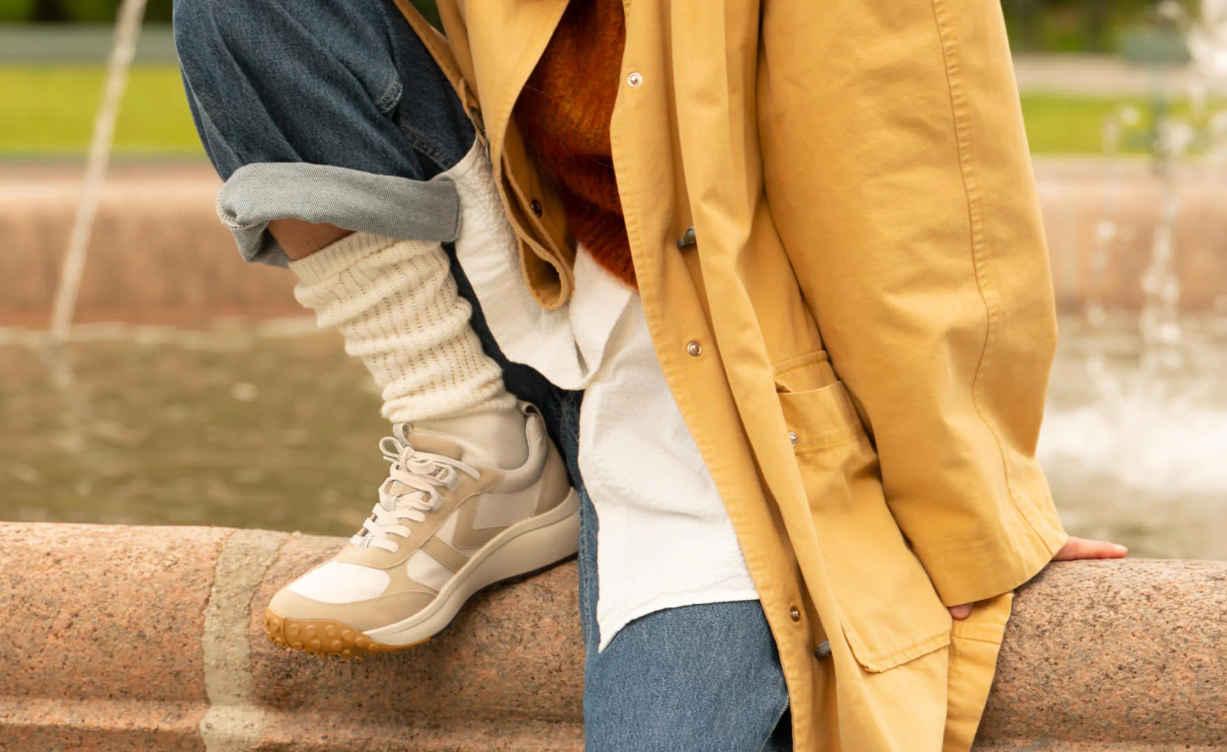 Women's KS86 Sneaker | Lily Pad/Birch - Image 7