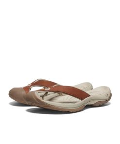Alternative view of Women's Waimea Leather Flip-Flop  |  Sorrel Horse/Plaza Taupe