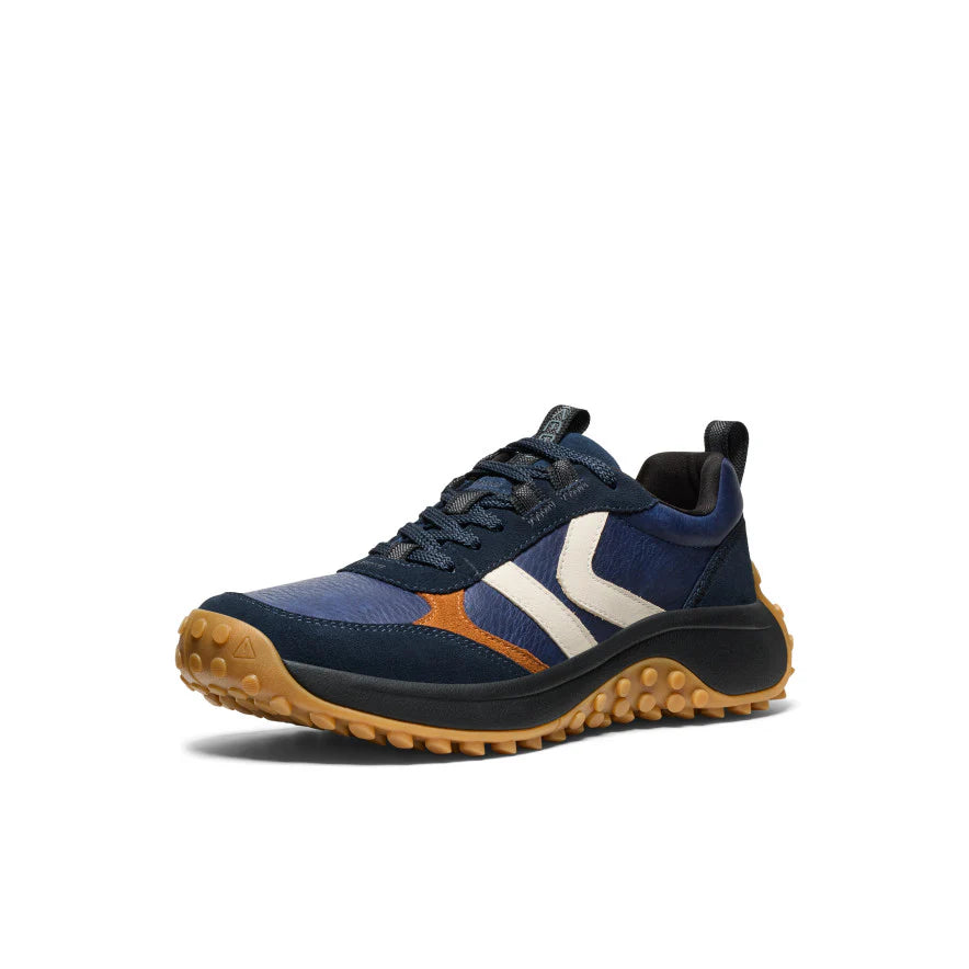 Women's KS86 Leather Sneaker | Sky Captain/Birch - Image 2