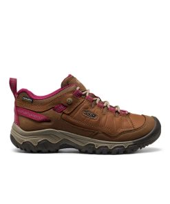 Women's Targhee IV Waterproof Hiking Shoe  |  Bison/Beaujolais