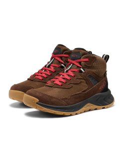 Alternative view of Big Kids' Hightrail Waterproof Hiking Boot  |  Dark Earth/Garnet