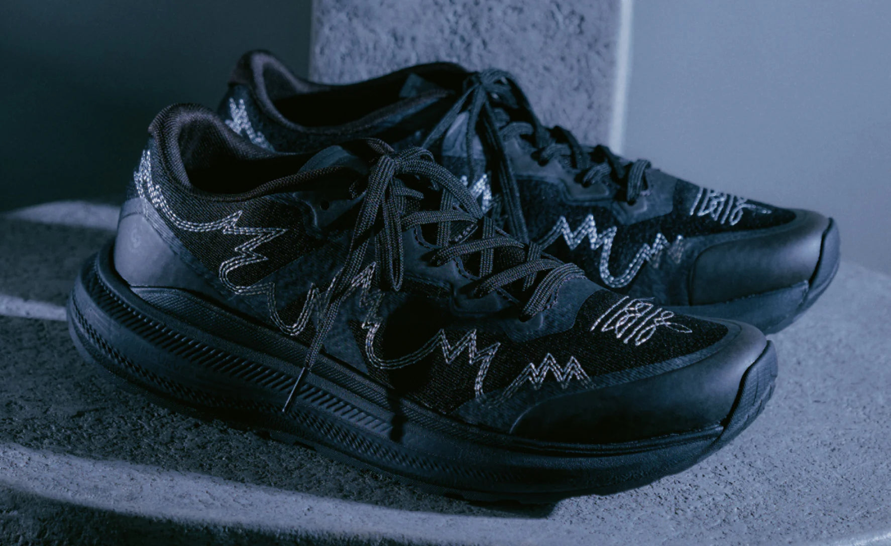 Men's WK500 Walking Shoe x Engineered Garments | Black/Black - Image 10