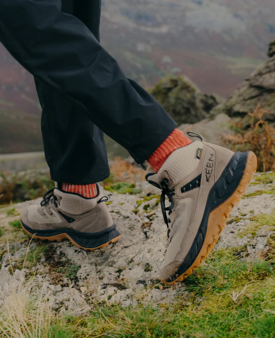 Men's Hightrail Waterproof Hiking Boot | Safari/Steel Grey - Image 8