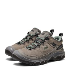 Alternative view of Women's Targhee IV Waterproof Hiking Shoe  |  Steel Grey/Lily Pad