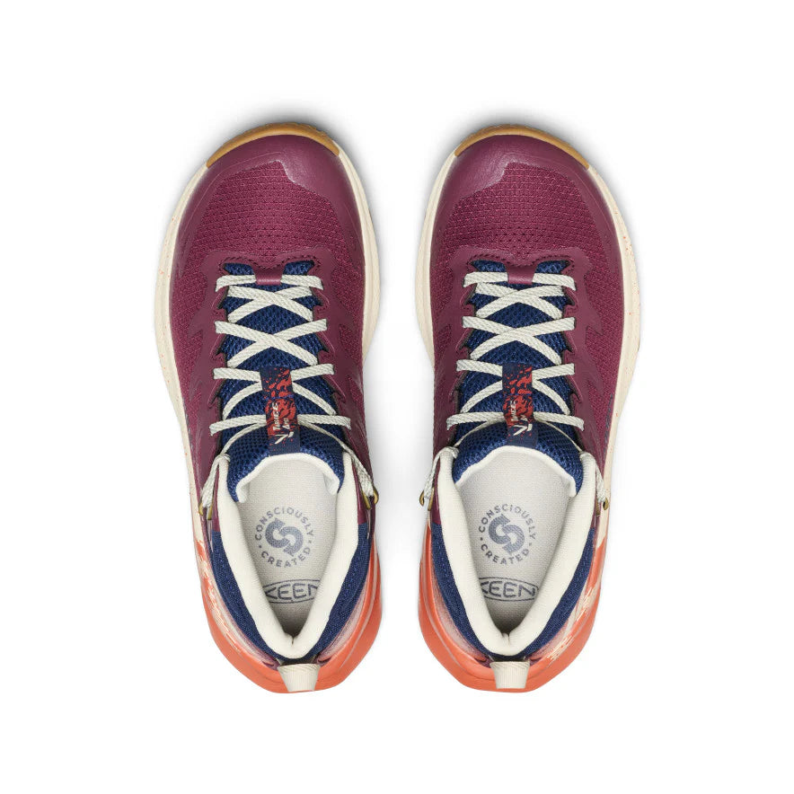 Women's Targhee Apex Waterproof Hiking Boot | Fig/Burnt Brick - Image 4