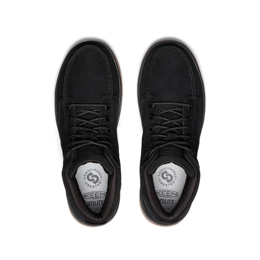 Men's Gibson Boot (Soft Toe) | Black/Gum - Image 4
