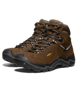 Alternative view of Men's Durand II Waterproof Boot Wide  |  Cascade Brown/Gargoyle