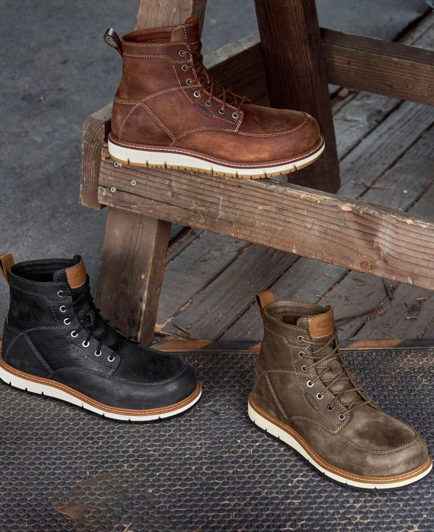 Men's San Jose 6 Boot (Aluminum Toe) | Black/Caramel Cafe - Image 8