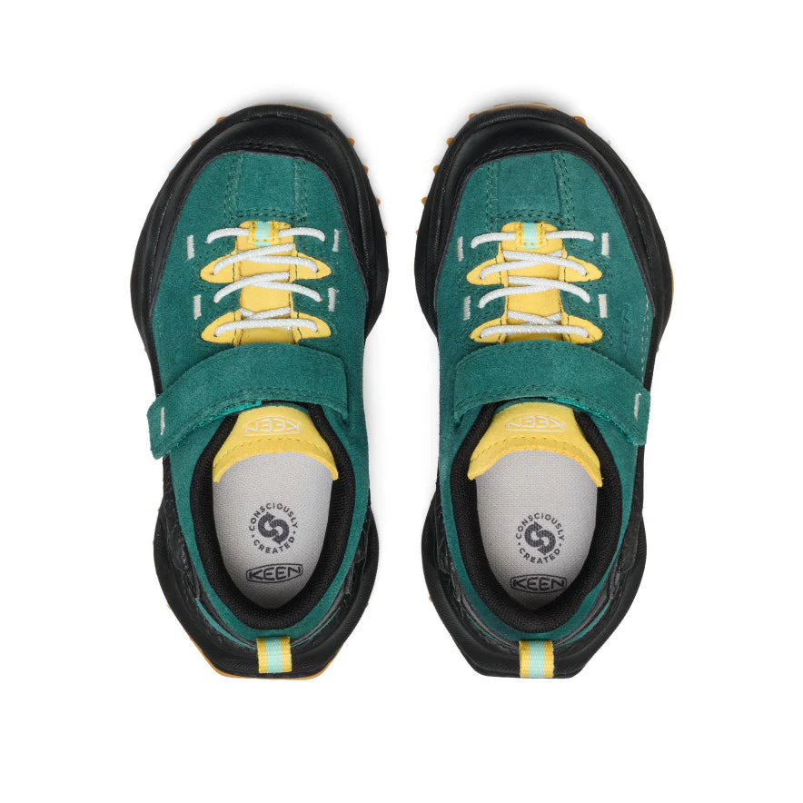 Little Kid's Jasper Zionic Sneaker | Mediterranea/Cabbage - Image 4