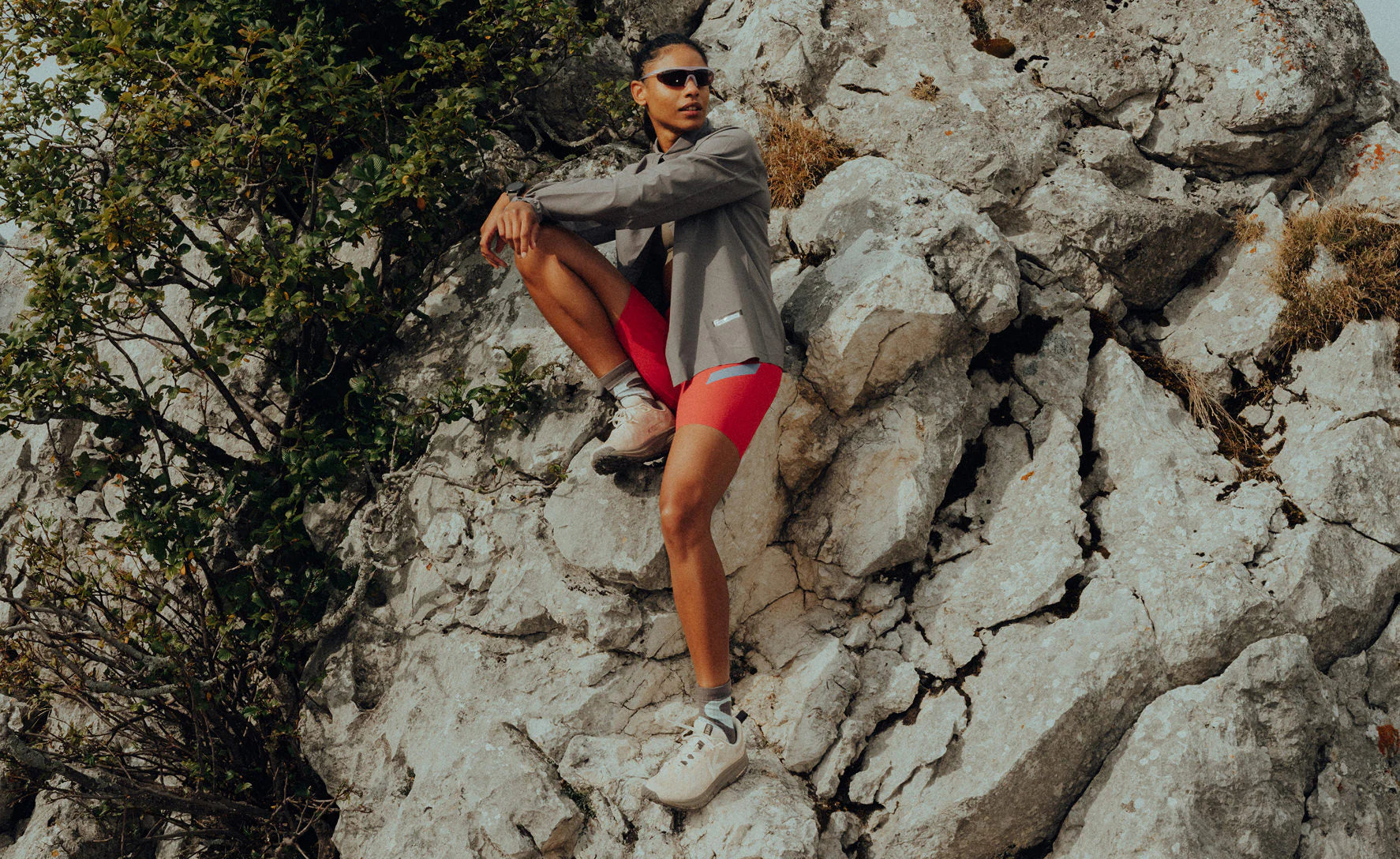 Women's Roam Trail Running Shoe | Birch/Brindle - Image 7